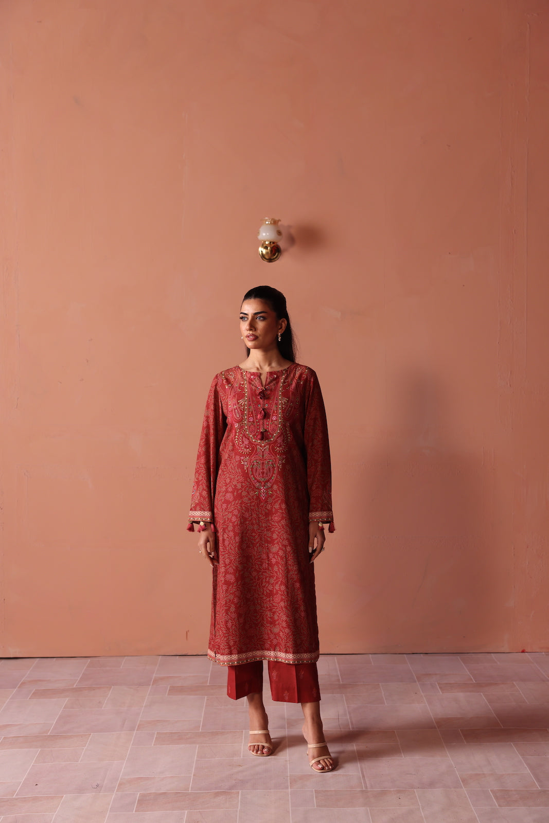 UN2PC-FRW2580 - kantha - Dailywear 2-Piece Suit